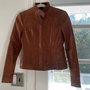 Moto leather jacket. SOLD